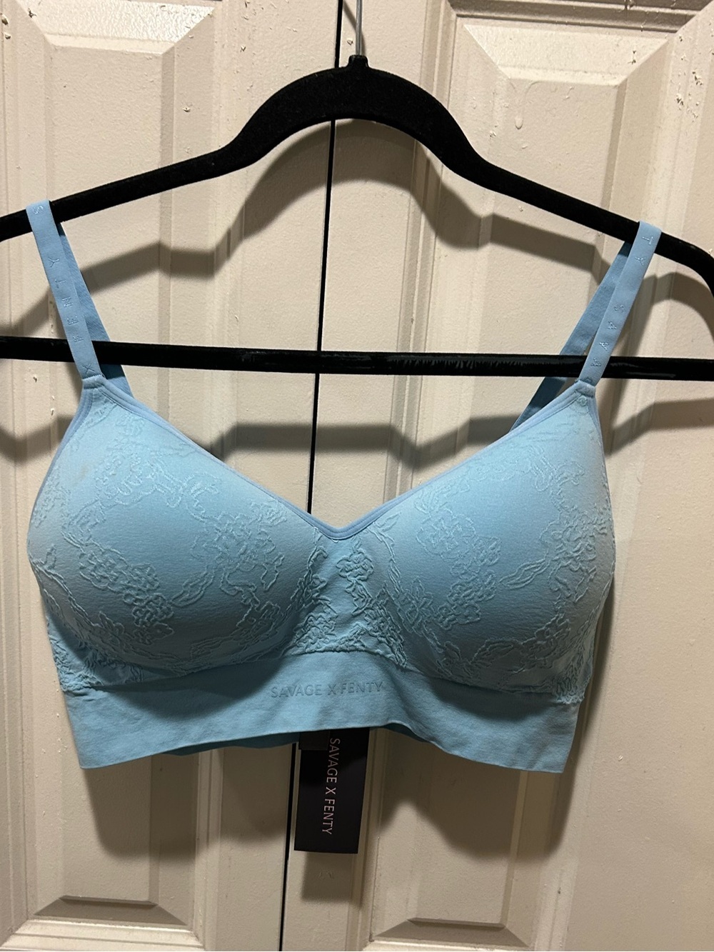 NWT Savage x Fenty Bralette Blue , XL